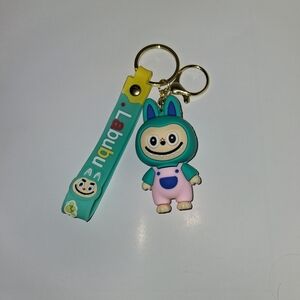 Teal and Pink Key Holder
